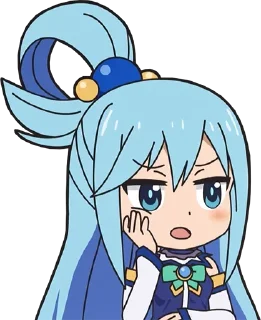 😒 emoji Isekai Quartet - @Otakuzdream Telegram sticker 18 of 89
