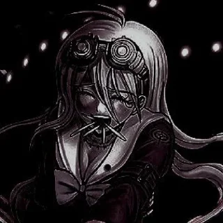 🎲 emoji miu iruma ; @yourtikel Telegram sticker 18 of 25