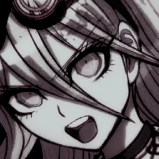 🎲 emoji miu iruma ; @yourtikel Telegram sticker 19 of 25