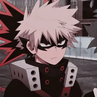 😐 emoji Bakugo - @Husbandoo Telegram sticker 8 of 60