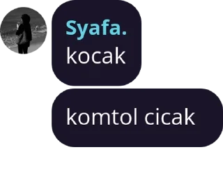 Sticker from @univasedekon