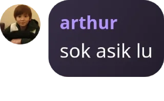 Sticker from arthur