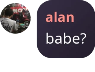 Sticker from alan
