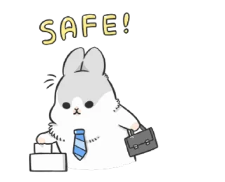 Sticker from ㄇㄚˊ幾兔-上班族篇