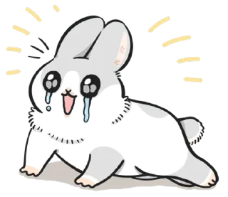 😳 emoji ㄇㄚˊ幾兔 - 豐富表情篇 Telegram sticker 16 of 40