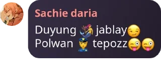 🧜‍♀️ emoji tiker bw ontol Telegram sticker 22 of 102