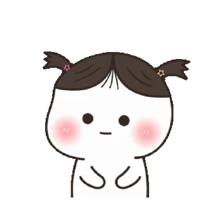 🤨 emoji @stickers_gifs_store chibi little Mochi🥰 — @stckrRobot Telegram sticker 11 of 24