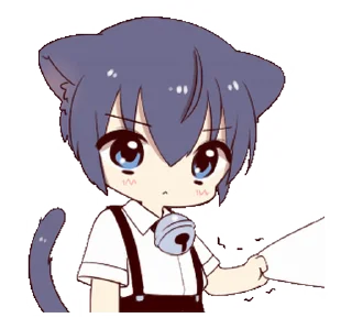 😢 emoji 『@stickers_gifs_store』 𝗖𝘂𝘁𝗲 𝗟𝗶𝘁𝘁𝗹𝗲 𝗕𝗼𝘆 🥰🤍 — @stckrRobot Telegram sticker 13 of 50