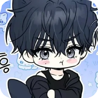😎 emoji rizz love u Telegram sticker 5 of 5