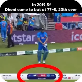 🥰 emoji Ms dhoni Telegram sticker 14 of 26