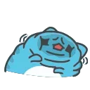 😫 emoji Capoo Telegram sticker 7 of 20