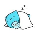 💤 emoji Catbug Capoo Telegram sticker 8 of 22