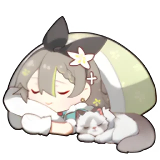 🥱 emoji 明前奶绿2.0-爱丽丝 Telegram sticker 18 of 26