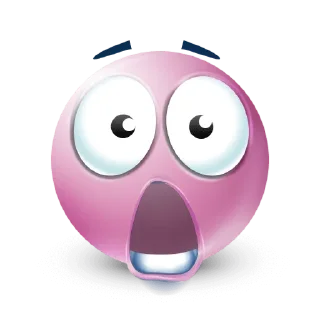 😱 emoji pink Telegram sticker 14 of 17