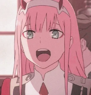 🍬 emoji Zero two Telegram sticker 8 of 20