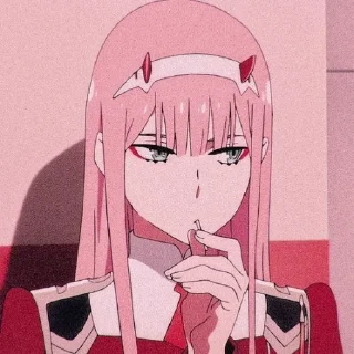 🍬 emoji Zero two Telegram sticker 15 of 20