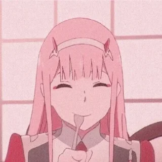 🍬 emoji Zero two Telegram sticker 16 of 20