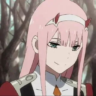 🙂 emoji Zero two Telegram sticker 23 of 25