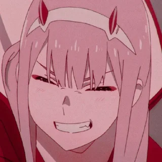 🍬 emoji Zero two Telegram sticker 18 of 20