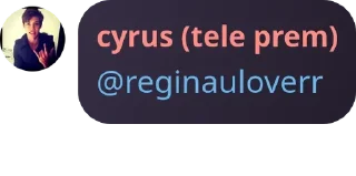 👯‍♀️ emoji cyrus ganteng Telegram sticker 19 of 120