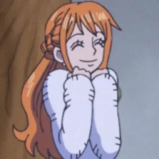 🍊 emoji Nami Telegram sticker 15 of 62