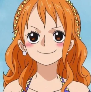 🧡 emoji Nami Telegram sticker 22 of 62