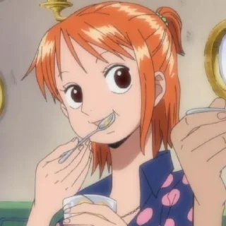 🧡 emoji Nami Telegram sticker 12 of 62