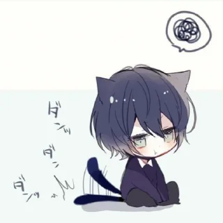 😍 emoji Anime pack Telegram sticker 16 of 20