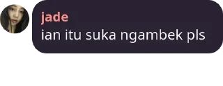 Sticker from jade punya