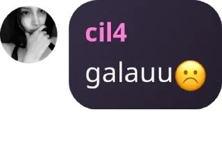 ☹️ emoji stiker cila Telegram sticker 14 of 15
