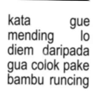 👍 emoji izin kanzha dulu klo mau ambil Telegram sticker 10 of 47