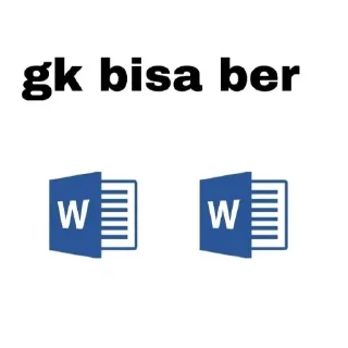Sticker from Minta izin dulu kak