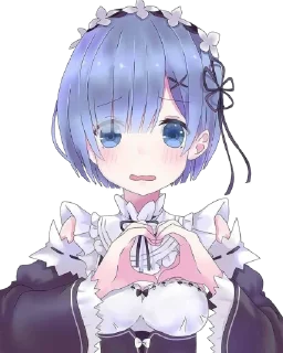 😊 emoji Re : Zero @StickersofWeeb Telegram sticker 24 of 45