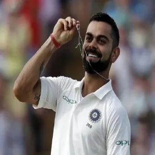 ❤️ emoji Virat Kohli Telegram sticker 19 of 35