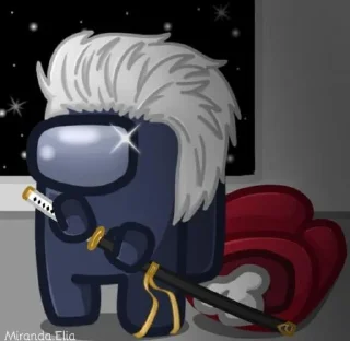 Sticker from Devil may cry