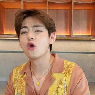 🥴 emoji Taehyung Telegram sticker 8 of 33
