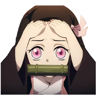 😟 emoji 🌸🌸🌸🌸 Telegram sticker 7 of 50