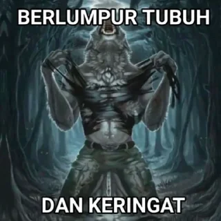 🐺 emoji Roger sumatra punya @Itoshees Telegram sticker 9 of 13