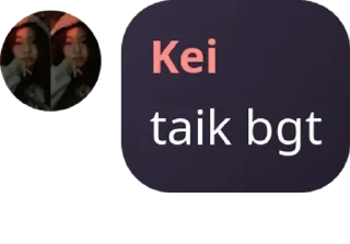 Sticker from Kei