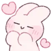 🐰 emoji ₍ ρiᥒκ rᥲδδiᴛs ₎ ˚₊· ♡ @mewsticks Telegram sticker 14 of 40