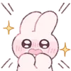 🐰 emoji ₍ ρiᥒκ rᥲδδiᴛs ₎ ˚₊· ♡ @mewsticks Telegram sticker 23 of 40