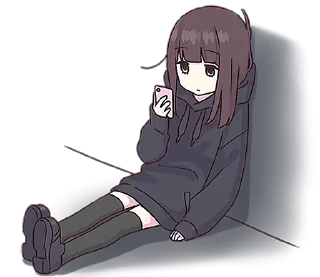 😣 emoji 哭哭和玉玉 Telegram sticker 10 of 47