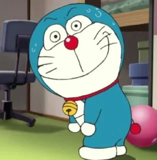 🐰 emoji Doraemon Telegram sticker 13 of 23
