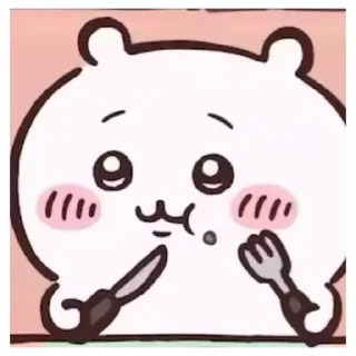 💚 emoji Chiikawa Telegram sticker 18 of 28