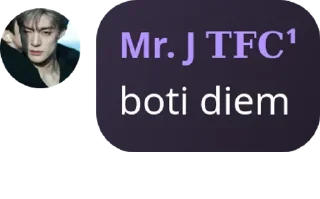 💜 emoji Mr. Juan Telegram sticker 16 of 25