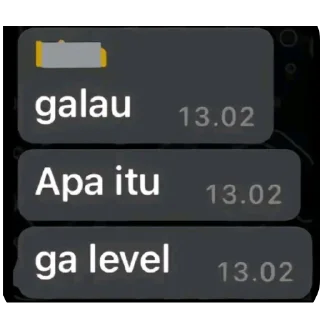 Sticker from monyet