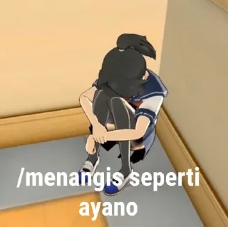 😭 emoji ayano cinta akk🥰 Telegram sticker 5 of 21