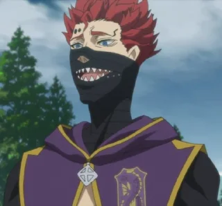Sticker from Zora Ideale` @ブラッククローバー