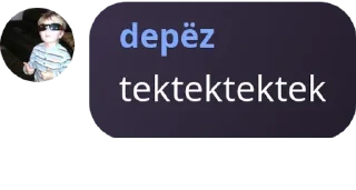 Sticker from depez cinta