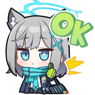 ⭐️ emoji Blue Archive Telegram sticker 18 of 20